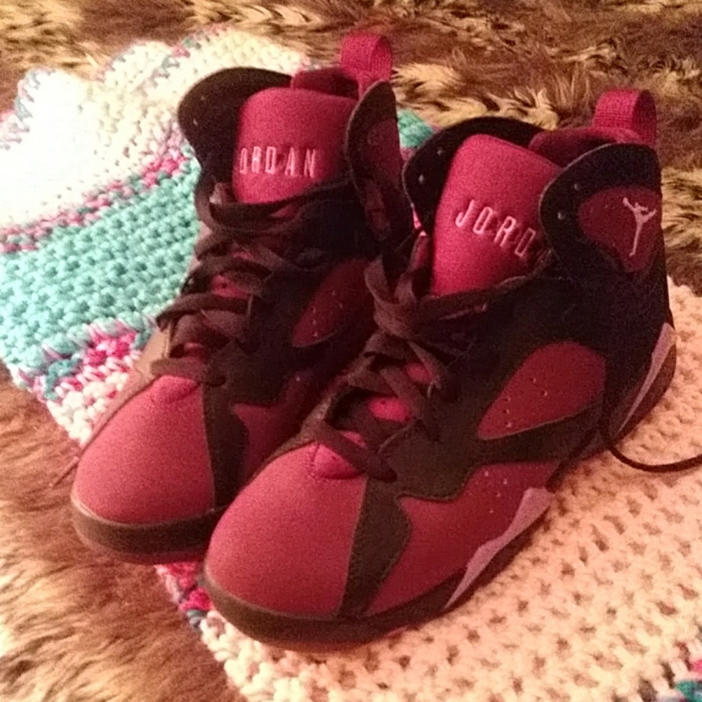 Jordan high to sneakers purple & black